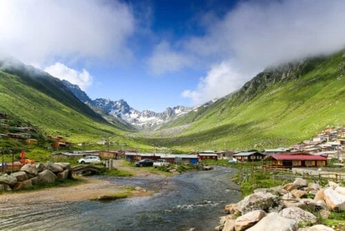 Ayder yaylası kamp alanı