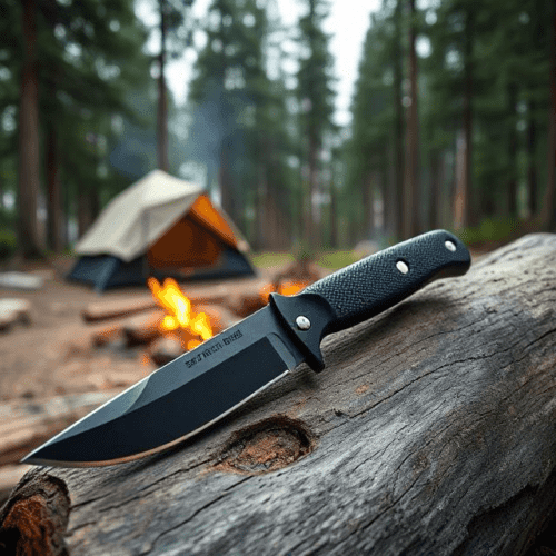 fiberglass kamp bıçağı